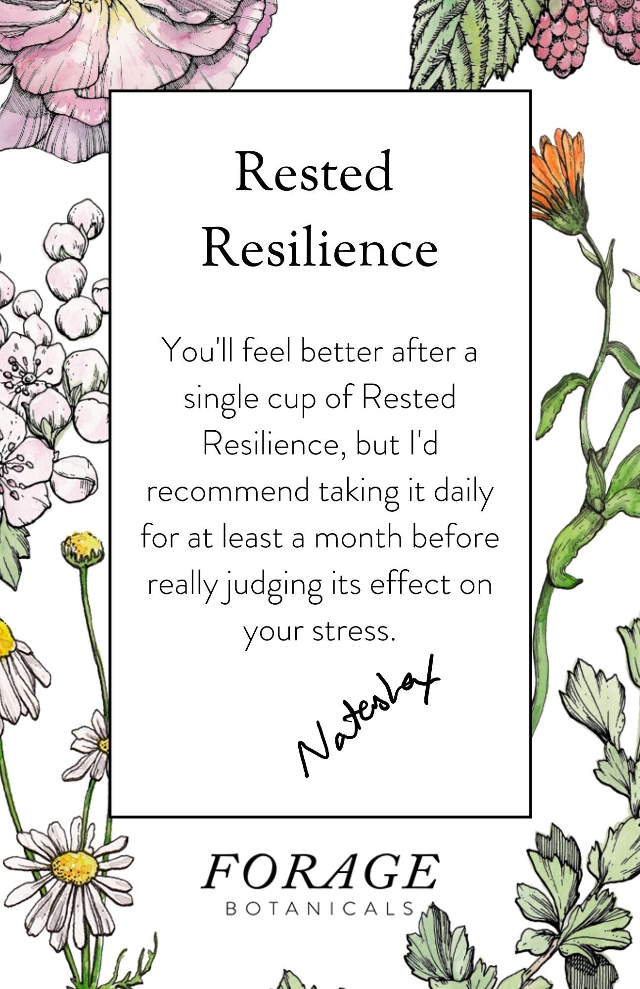 Rested Resilience